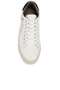 view 4 of 6 Saint Leather Low Top Sneaker in White & Black