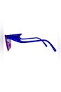 view 3 of 3 GAFAS DE SOL X ADAM SELMAN THE PROWLER in Cobalt Violet Fade & Purple Mirror