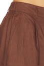 view 6 of 6 PANTALÓN BOBBI in Chocolate Brown