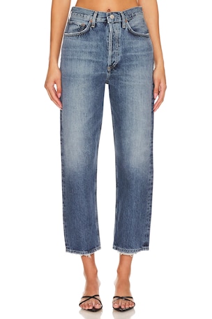 PIERNA RECTA DE TALLE MEDIO 90S CROP AGOLDE