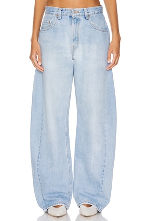 Vintage Barrel Wide Leg Jeans aligrace