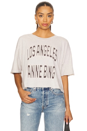 Johnny Cropped Tee ANINE BING