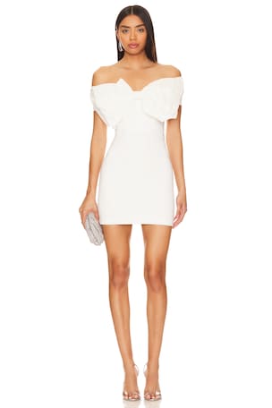 Mini Bow Dress Bardot