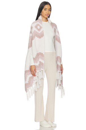 CozyChic Mosaic Wrap Barefoot Dreams