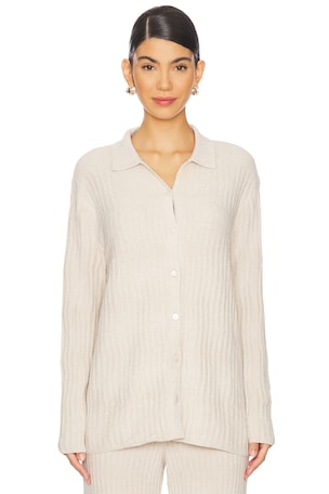 TOP MANGA CORTA BAREFOOT DREAMS COZYCHIC ULTRA LIGHT WAVE SHIRT Barefoot Dreams