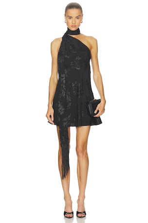 Tie Sash Mini Dress HEMANT AND NANDITA