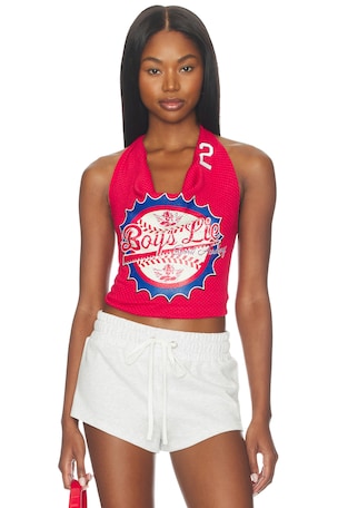 SPORTY SPICE 홀터 탑 Boys Lie