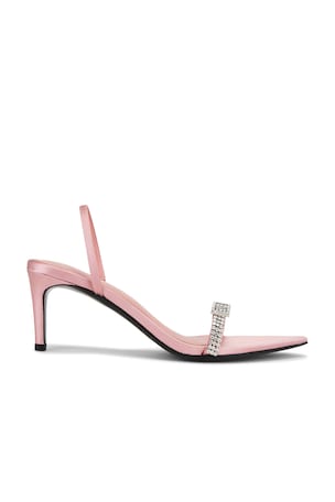 SANDALIA BOWIE 65 BLACK SUEDE STUDIO