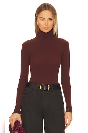 Ballet Turtleneck Bodysuit Commando