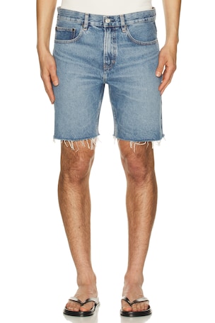 Relaxed Undone Hem Short FRAME