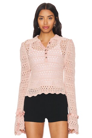 Pointelle Pullover Free People