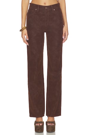 Better Than Suede Good True Straight Pants Good American