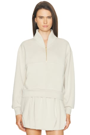Luxesoft Lounge Quarter Zip Gold Hinge