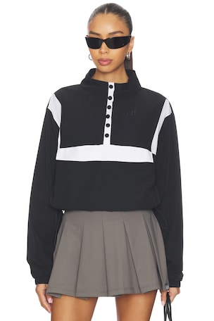 Airglyde Cropped Windbreaker Gold Hinge