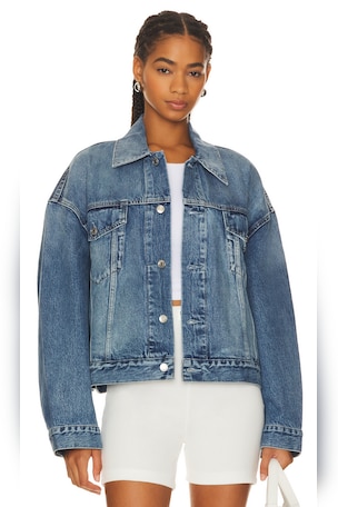 Christi Oversized Denim Jacket GRLFRND