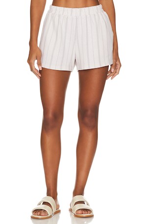 PANTALÓN CORTO CON RAYAS MONROW