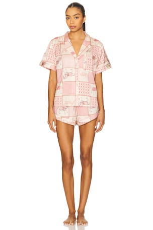 CONJUNTO PIJAMA EQUETRIAN homebodii