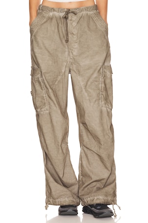 Oil Wash Parachute Pants Jaded London