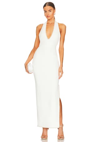 Khilan Pearl Trim Maxi Dress Khanums