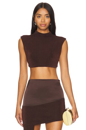 Backless Cropped Tee Khanums