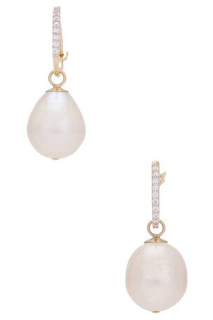 Teardrop Huggie Earrings Loren Stewart