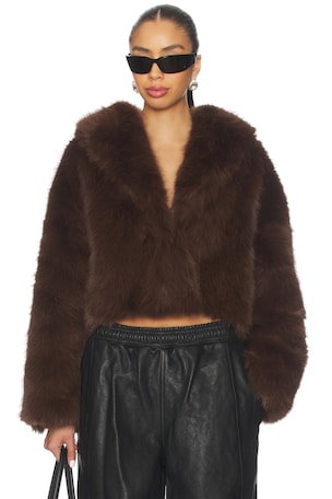 CHAQUETA MADAME FAUX FUR LIONESS