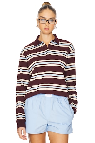 LEISURE 롱슬리브 탑 LIONESS