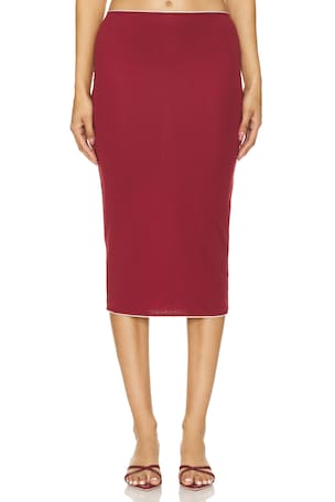 FALDA MIDI ROCIO LOBA