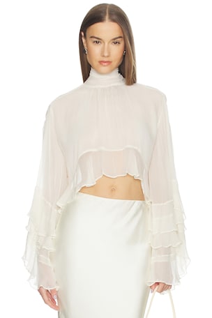 Zoe Ruffle Blouse LOBA