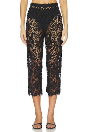 Gabrielle Lace Capri La Porte