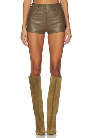 High Waist Jean Short Norma Kamali