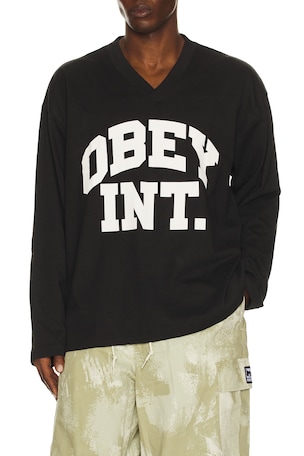 T-SHIRT DE FOOTBALL LONG Obey