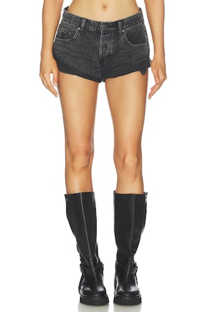 Bandits Low Waist Denim Shorts One Teaspoon