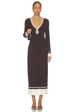 Linen Tencel Maxi Dress onia