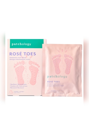 Rose Toes Renewing Protecting Foot Mask Patchology