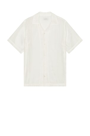 Canty Mesh Short Sleeve Shirt SATURDAYS NYC