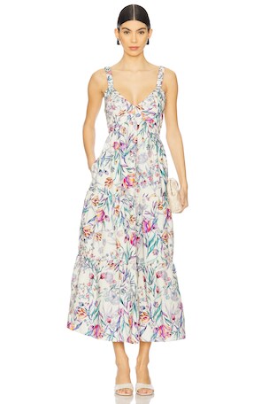 VESTIDO MIDI ELIORA Steve Madden