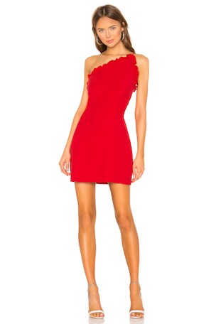 Elizabeth One Shoulder Dress superdown