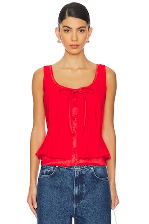 BLUSA CON DETALLE DE LAZO BLUMA Tach Clothing