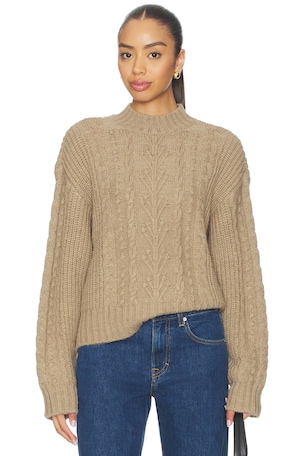Zolene Mock Neck Sweater Tularosa