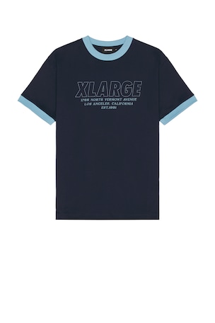 Store Address Ringer Tee XLARGE