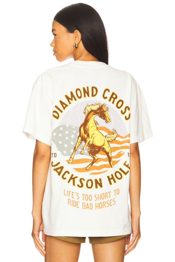 view 1 of 4 CAMISETA AMERICAN in White