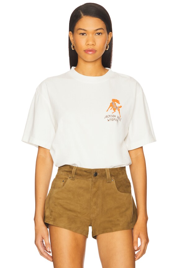 view 2 of 4 CAMISETA AMERICAN in White