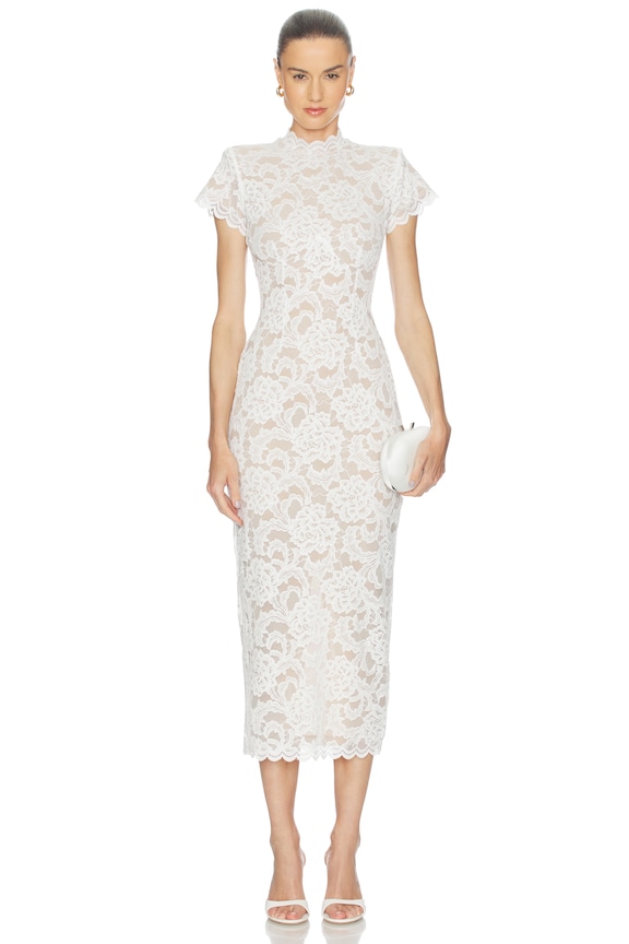 view 1 of 4 ROBE ALESSIA in Ivory