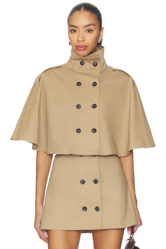 view 1 of 5 Cropped Trench in Camel