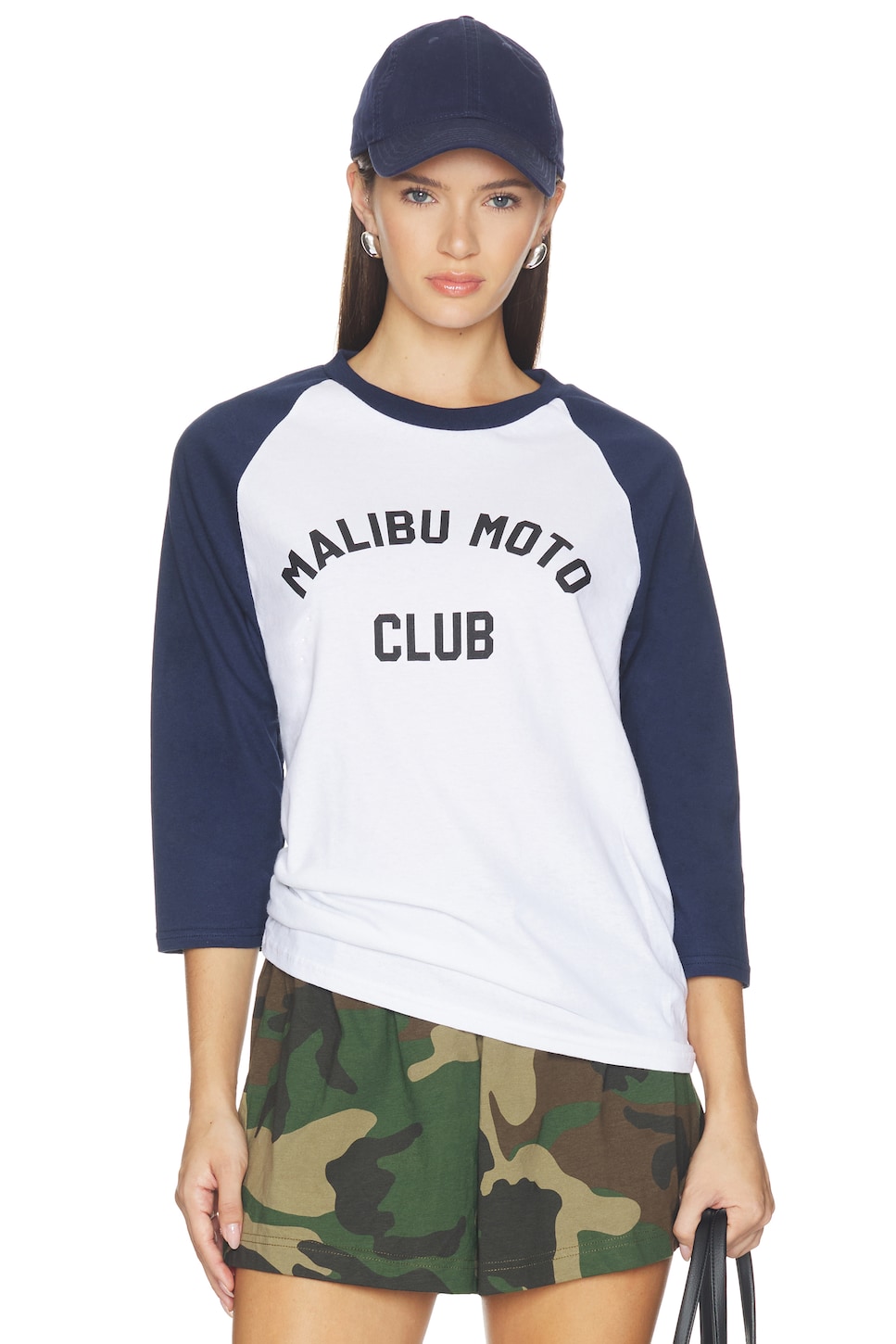 DEPARTURE Malibu Moto Club Statement Baseball Tee