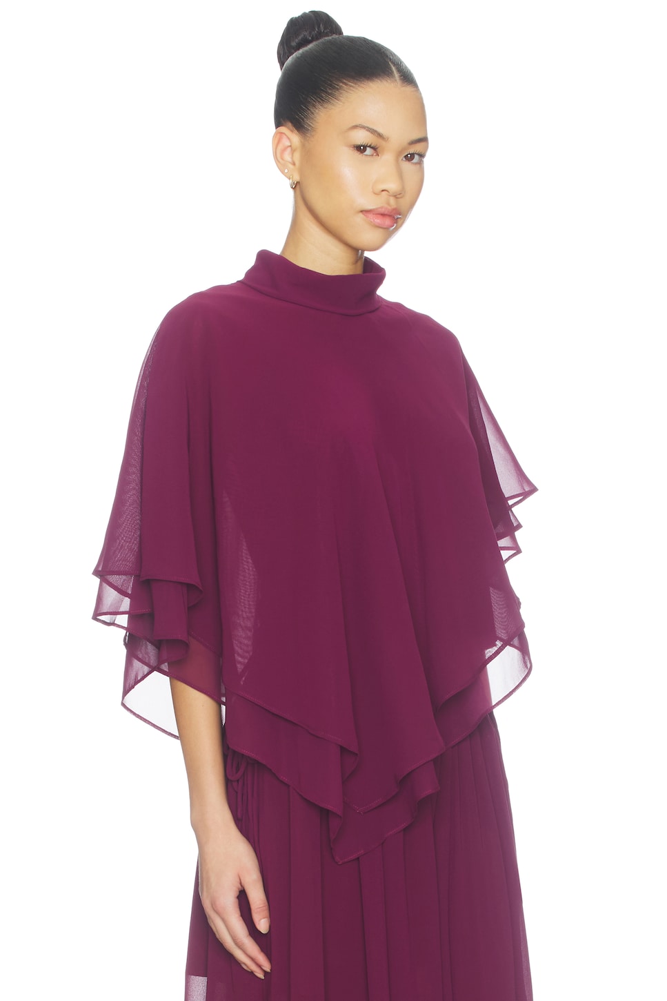 Line & Dot Amorette Cape Style Top