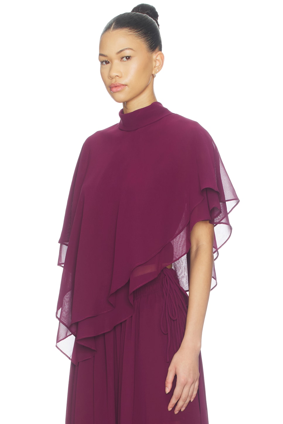 Line & Dot Amorette Cape Style Top
