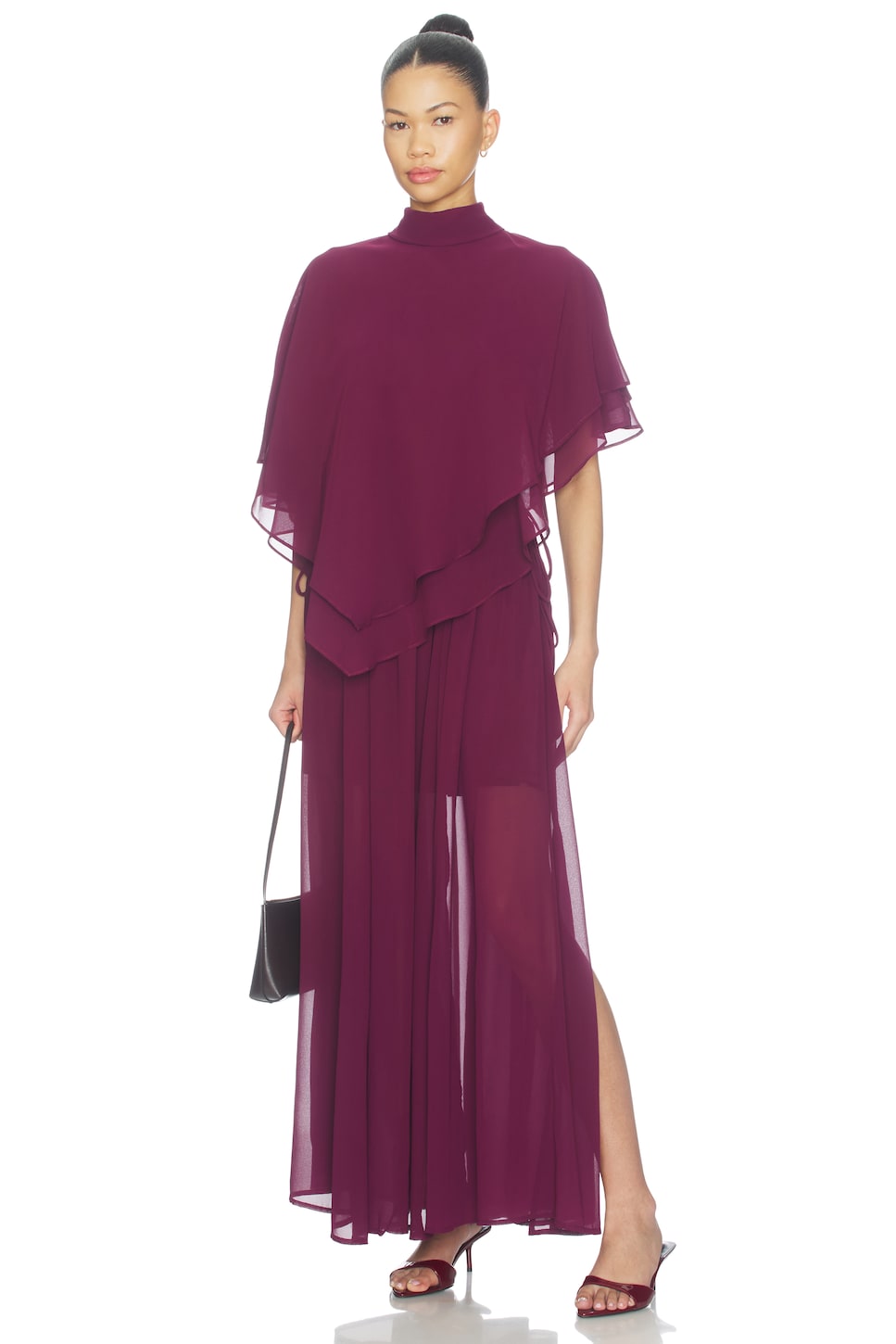 Line & Dot Amorette Cape Style Top