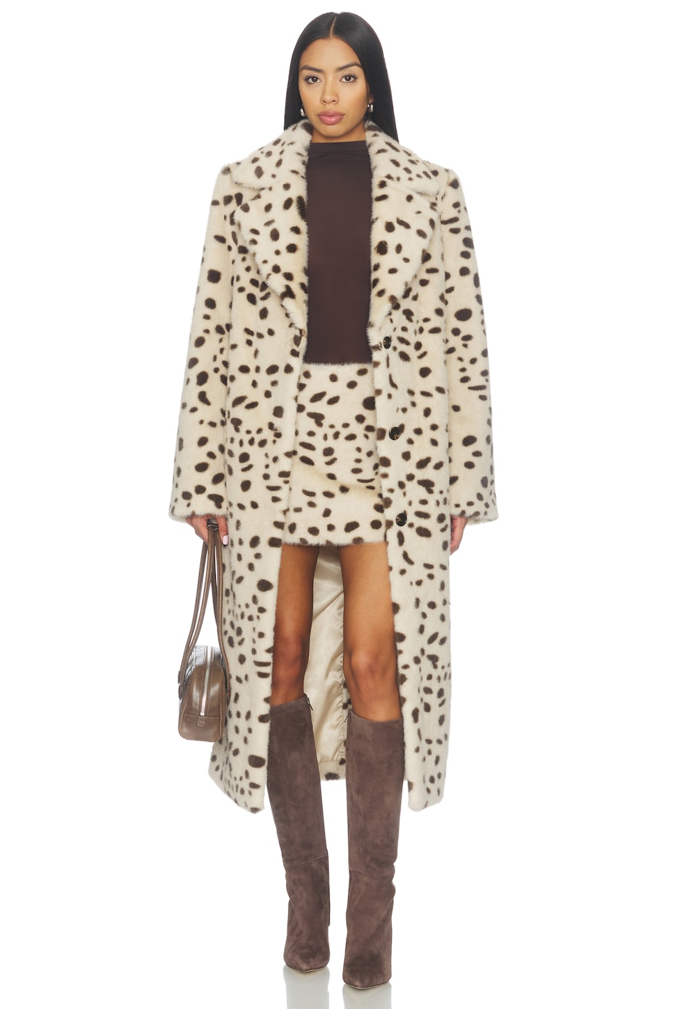 Lovers and Friends Claudia Faux Fur Coat